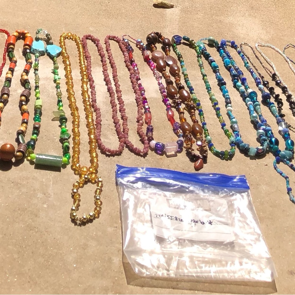 Colorful Multistrand Beaded Necklaces - Women Jewelry